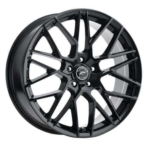 Platinum 459BK Retribution 17x8 5x108 40 ET 72.56 CB Gloss Black with Clear-Coat (459-7831BK+40)