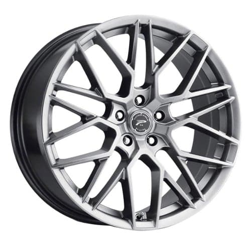 Platinum 459G Retribution 17x8 5x112 40 ET 66.6 CB Bright Graphite w/Clear Coat (459-7844G+40)