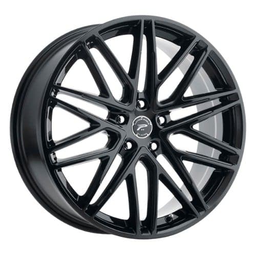 Platinum 460BK Atonement 17x8 5x114.3 40 ET 72.56 CB Gloss Black and Clear-Coat (460-7866BK+40)