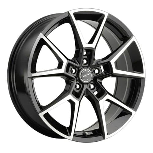 Platinum 462U Matrix 18x8 5x110 35 ET 65.1 CB Black Machined (462-8843U+35)