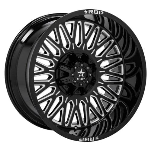 RBP Wheel 02R Tycoon 20x12 6x135/6x139.7 -44 ET 87.1 CB Black Milled (02R-2012-70-44BG)