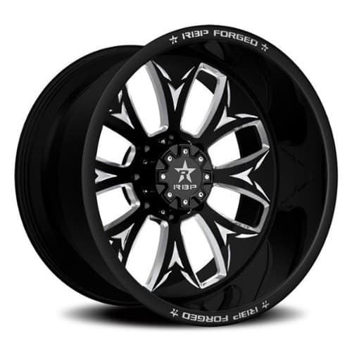 RBP Wheel 30RF Viper 20x12 5x150 -44 ET 110 CB Black Machined (30RF-2012-50-44BG)