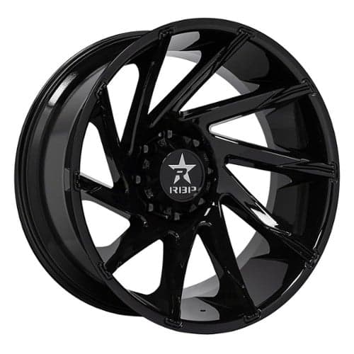 RBP Wheel 77R Spike 18x9 6x139.7 0 ET 78 CB Black (77R-1890-82-00FB)