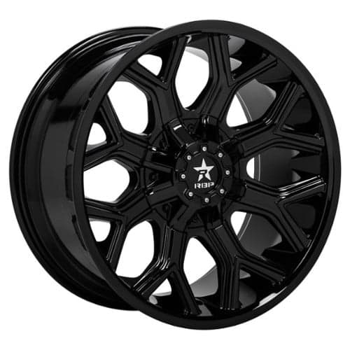 RBP Wheel 88R Tribute 22x10 5x150 -12 ET 110.1 CB Gloss Black (88R-2210-50-12FB)