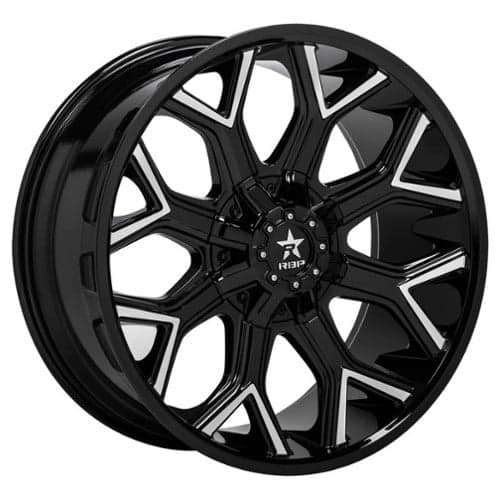 RBP Wheel 88R Tribute 20x10 6x135/6x139.7 10 ET 87.1 CB Black Milled (88R-2010-70+10BG)