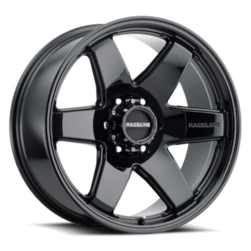 Raceline 942B Addict 18x8 6x132 35 ET 74.6 CB Gloss Black (942B-88032+35)