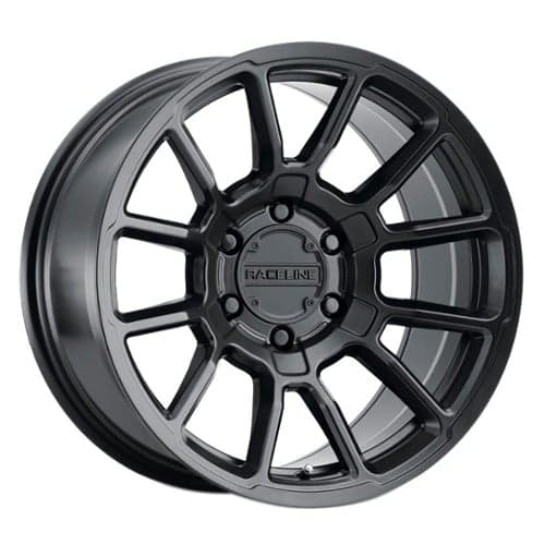 Raceline 950 Gauge 16x8 5x114.3 0 ET 78.1 CB Satin Black (950B-68012-00)