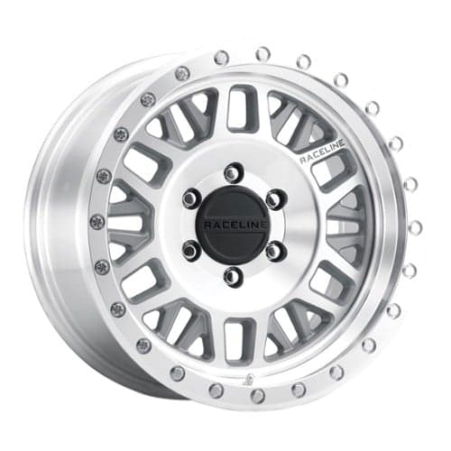 Raceline 951 Ryno 17x8.5 6x120 0 ET 78.1 CB Machined (951MC-78562-00)