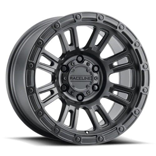 Raceline 956B Compass 17x8.5 5x127 0 ET 78.1 CB Satin Black (956B-78550-00)