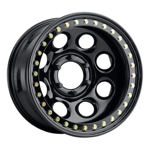 Raceline RT81 Rock 8 Beadlock 15x8 6x139.7 -19 ET 108 CB Black (RT8158060)