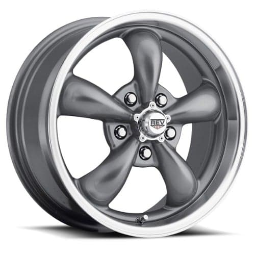 Rev 100 Classic 15x7 5x114.3 0 ET 72.7 CB Anthracite / Polished Lip (100S-5706500)