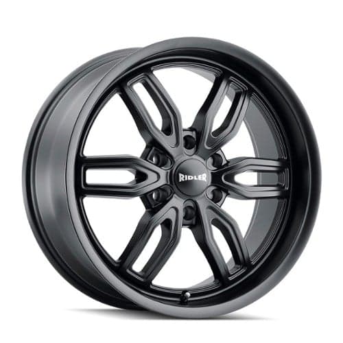 Ridler 609 20x9 6x139.7 30 ET 106.1 CB Matte Black (609-2983MB30)