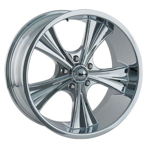 Ridler 651 18x9.5 5x127 0 ET 83.8 CB Chrome (651-8973C)