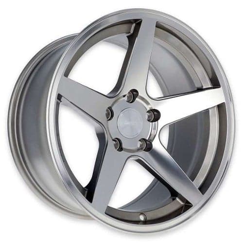 Rocket Racing Flare C 18x9 5x120.65 -12.7 ET 78.1 CB Titanium Machined (TTR29-896145-C)