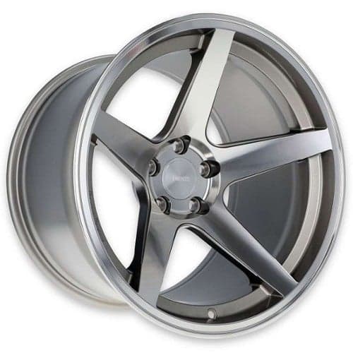 Rocket Racing Flare D 18x12 5x120.65 -25.4 ET 78.1 CB Titanium Machined (TTR29-826155-D)