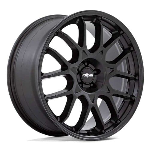 Rotiform R195 ZWS 22x10 5x130 25 ET 84.1 CB Matte Black (R195220046+25)