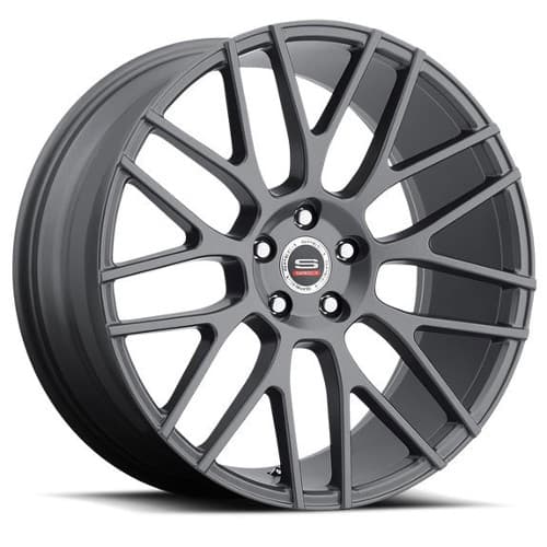 Spec-1 SPL-001 24x9 Blank 5 Lug 15 ET 73.1 CB Titanium (SPL20124904015TT)