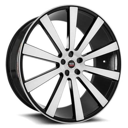 Spec-1 SPL-002 22x9 Blank 5 Lug 45 ET 73.1 CB Silver Brushed (SPL20222904045SB)