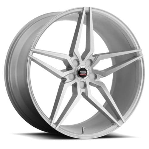 Spec-1 SPM-81 22x10.5 Blank 5 Lug 42 ET 73.1 CB Silver Brushed (SPM81221054042SB)