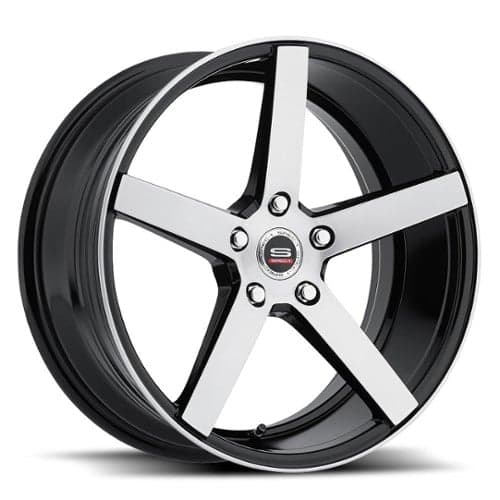 Spec-1 SP-36 20x8.5 5x114.3 38 ET 73.1 CB Gloss Black Brushed (SP3620851638GBB)