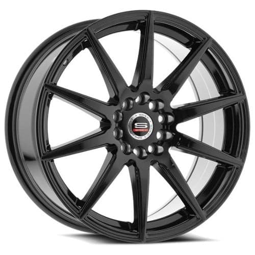 Spec-1 SP-51 17x7.5 5x105 42 ET 73.1 CB Gloss Black (SP5117752842GB)