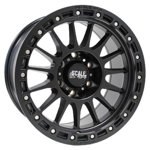 Scale 4x4 S01 17x8.5 6x139.7 0 ET 106.3 CB Matte Black (S01-78583-0-MBK)