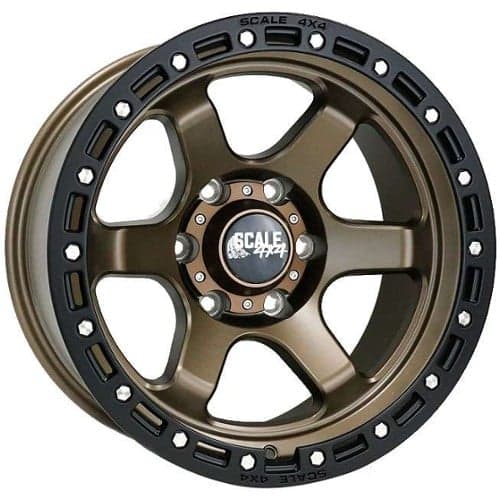 Scale 4x4 S03 17x9 6x139.7 -25 ET 106.3 CB Bronze Black (S03-7983-N25-MBZ)