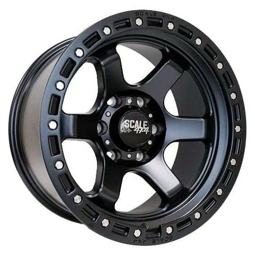 Scale 4x4 S03 17x9 6x139.7 -25 ET 106.3 CB Matte Black (S03-7983-N25-MBK)