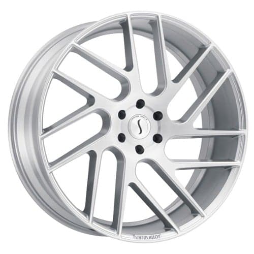 Status Juggernaut 20x9 5x139.7 20 ET 78.1 CB Silver with Brushed Machine Face (2090JGR205140S78)