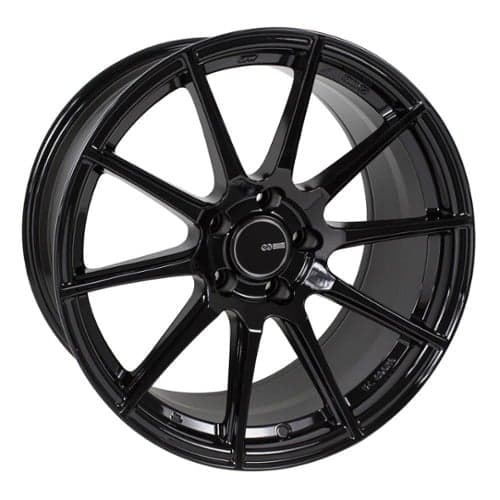 Enkei TS10 18x10.5 5x114.3 25 ET 72.56 CB Gloss Black (499-8105-6525BK)