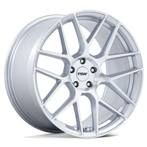 TSW Alloy Lasarthe TW002 17x8 5x114.3 40 ET 72.56 CB Silver Machined (TW002SD17801240)