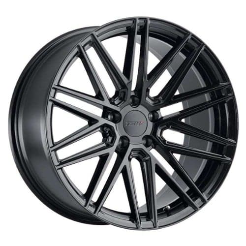 TSW Alloy Pescara 18x8.5 5x112 42 ET 66.6 CB Gloss Black (1885PCA425112B66)