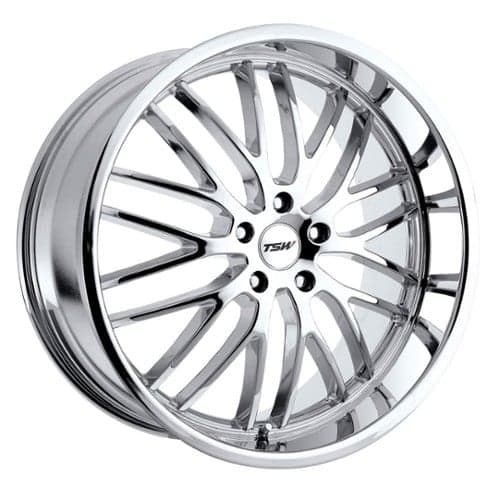 TSW Alloy Snetterton 20x8.5 5x112 35 ET 72.1 CB Chrome (2085SNT355112C72)