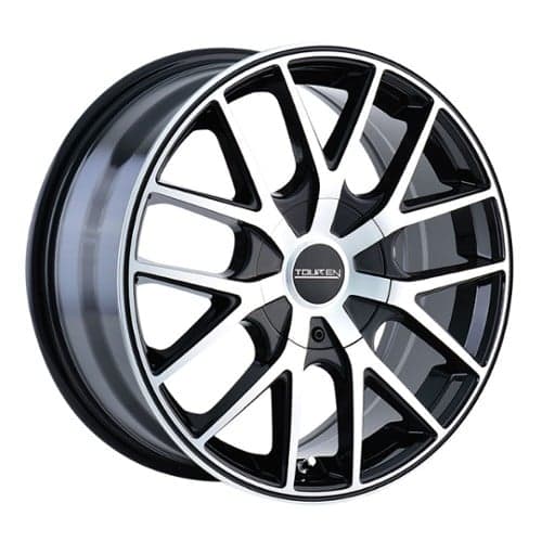 Touren TR60 3260 16x7 4x100/4x114.3 42 ET 67.1 CB Black/Machined Face/Black Ring (3260-6701B)