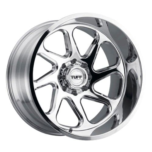 Tuff A.T. T2B Left 22x12 6x135 -45 ET 87.1 CB Chrome (2212T2B-56135C87L)