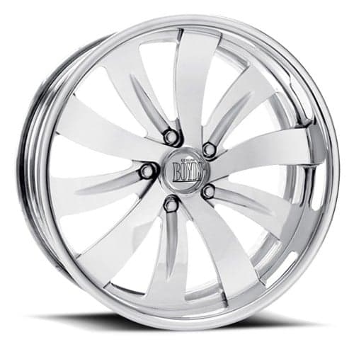 Boyd Coddington Turbine 17x10 -52 to 64 ET 73 CB Polished (BC21-1710XXXXXX)