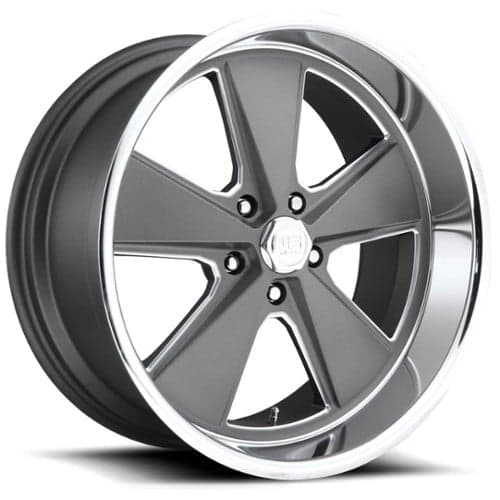 US Mags Roadster U120 17x8 5x120.65 1 ET 72.56 CB Matte Gunmetal (U12017806145)