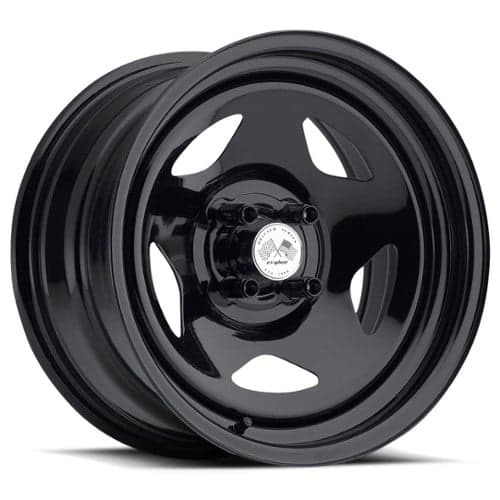 U.S. Wheel Star 021 16x8 4x100 0 ET 67.56 CB Black (021-7841BLK)