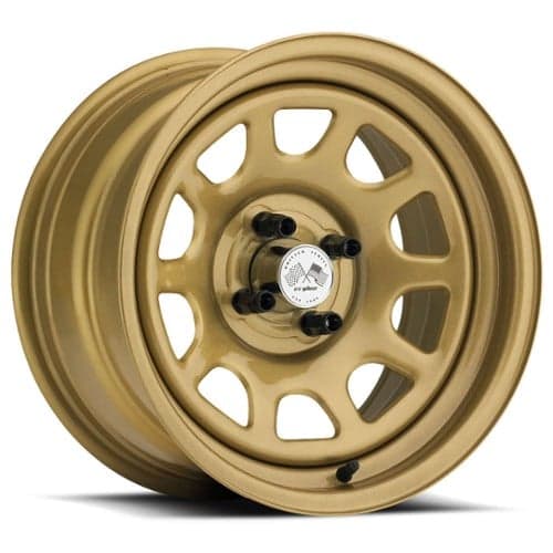 U.S. Wheel Daytona 022 15x7 4x114.3 0 ET 67.56 CB Gold (022-5744G)