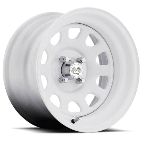 U.S. Wheel Daytona 022 15x7 4x100 0 ET 67.56 CB White (022-5741W)