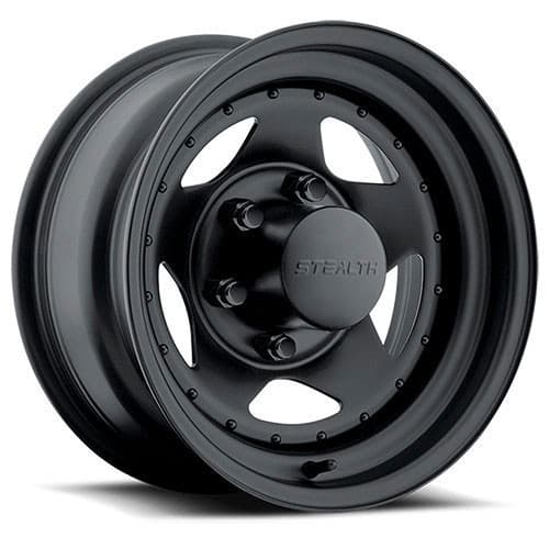 U.S. Wheel Star 304 15x7 5x114.3 -6 ET 82.6 CB Matte Black (304-5712)