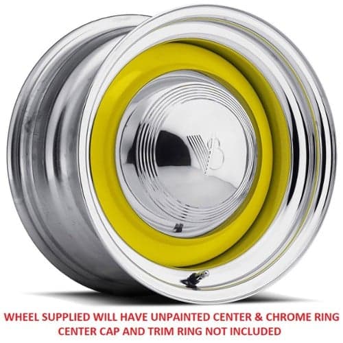 U.S. Wheel Smoothie 53 15x6 5x100 16 ET 81 CB Raw/Chrome (53-5651N)