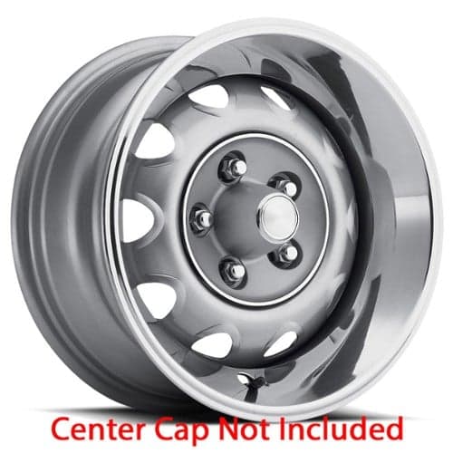 U.S. Wheel Chrysler Rallye 667 15x6 5x114.3 13 ET 71.6 CB Silver (667-5612400)