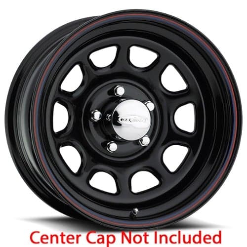 U.S. Wheel Daytona 84 15x7 5x114.3 0 ET 82.6 CB Gloss Black (84-5712L)