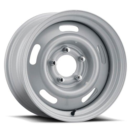 U.S. Wheel Rallye 55 15x7 5x114.3/5x120.65 6 ET 81 CB Silver (55-57101)