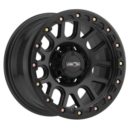 Vision Nemesis 17x9 5x127 -12 ET 71.5 CB Matte Black (111-7973MB-12)