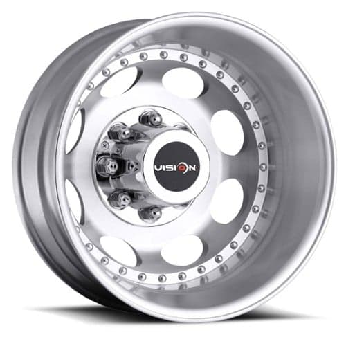 Vision 181Z Van Dually Rear 19.5x6.75 8x165.1 -143 ET 116.7 CB Machined (181Z9681MR116)