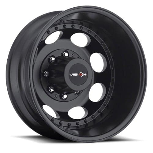 Vision 181Z Van Dually Rear 17x6.5 8x210 -143 ET 154.2 CB Matte Black (181Z7679MBR)