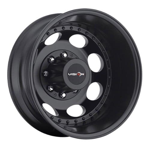 Vision 181 Hauler Duallie Rear 16x5.5 6x205 -126 ET 161.1 CB Gloss Black (181Z6526GBR161)