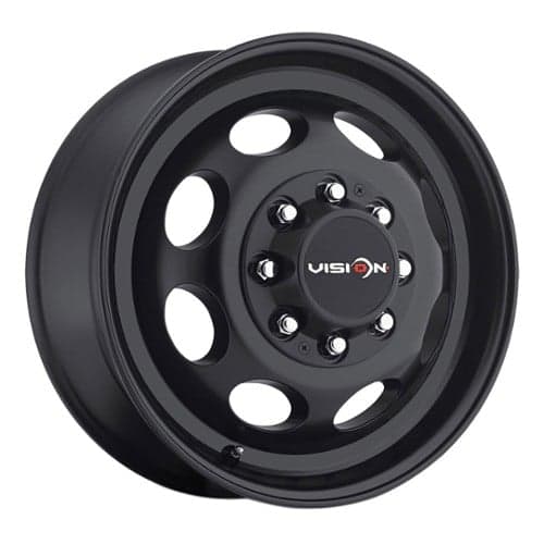 Vision 181NR Van Dually Front 19.5x6.75 8x170 102 ET 125.2 CB Matte Black (181Z9670MBFNR)